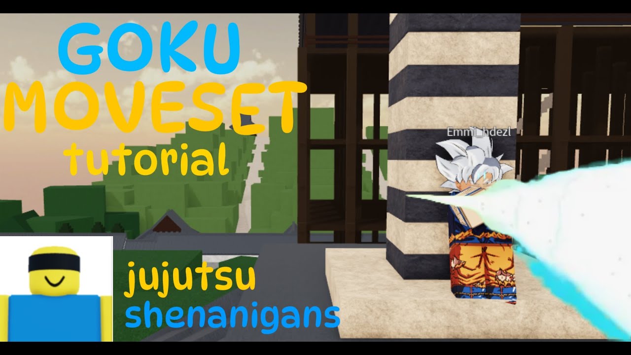Custom GOKU Moveset TUTORIAL in JJS!