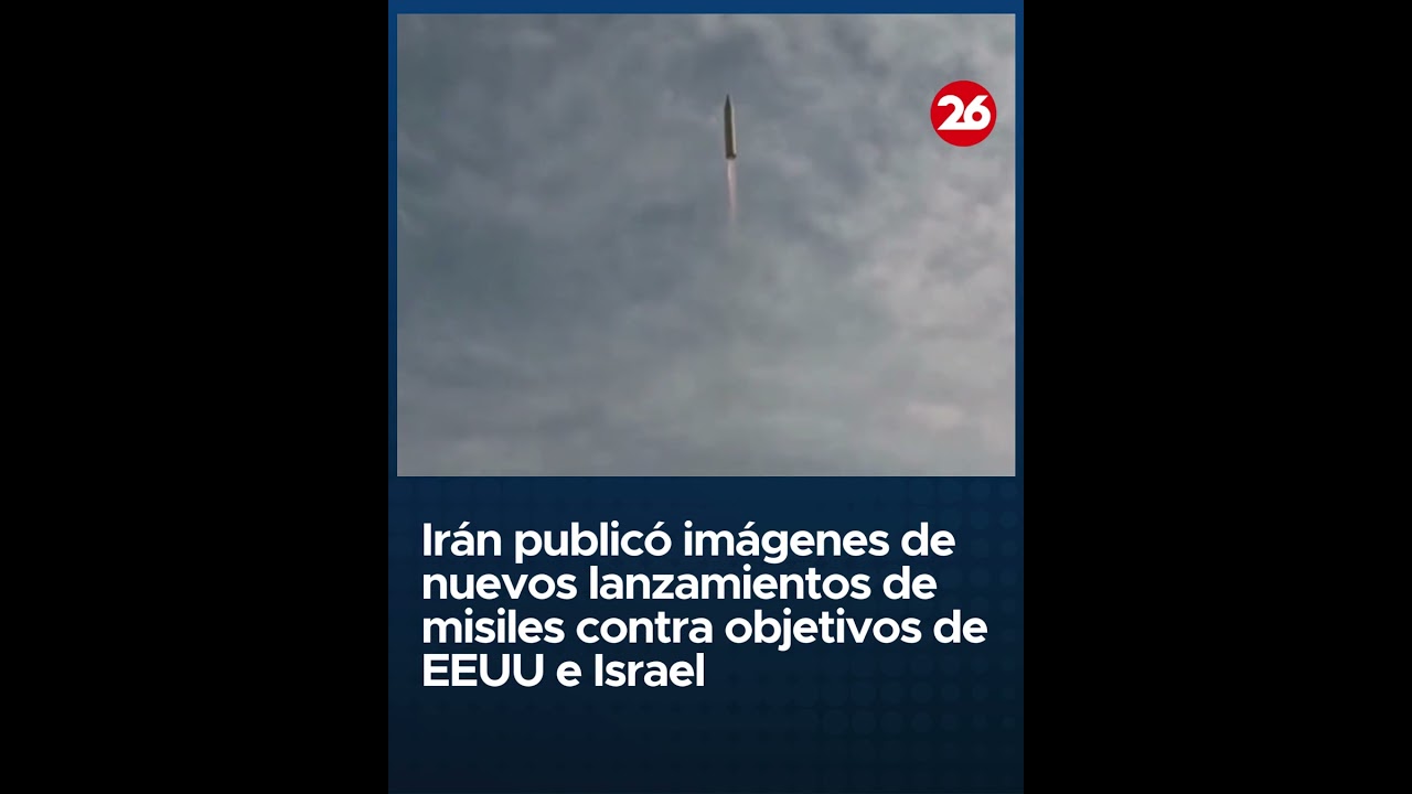 🌍 Ir&aacute;n public&oacute; im&aacute;genes de nuevos ataques con misiles contra EEUU e Israel