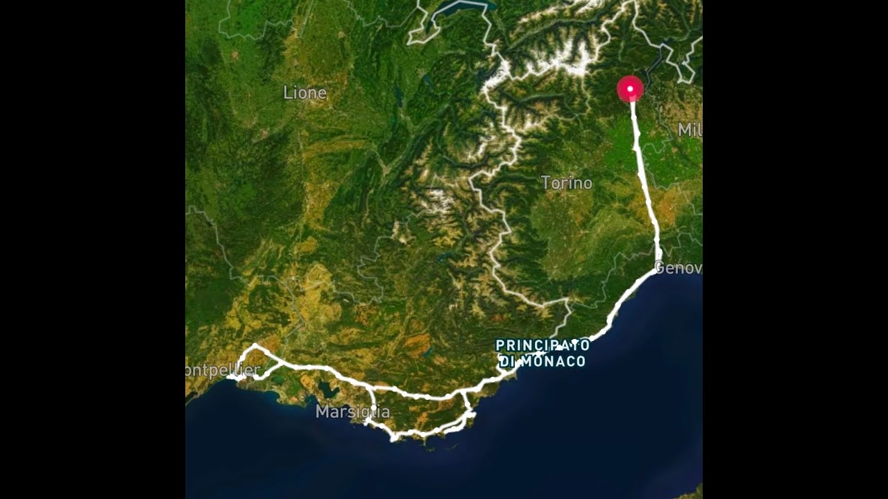 Francia@Provenza 1600 Km 19 gg . Dicembre 2025