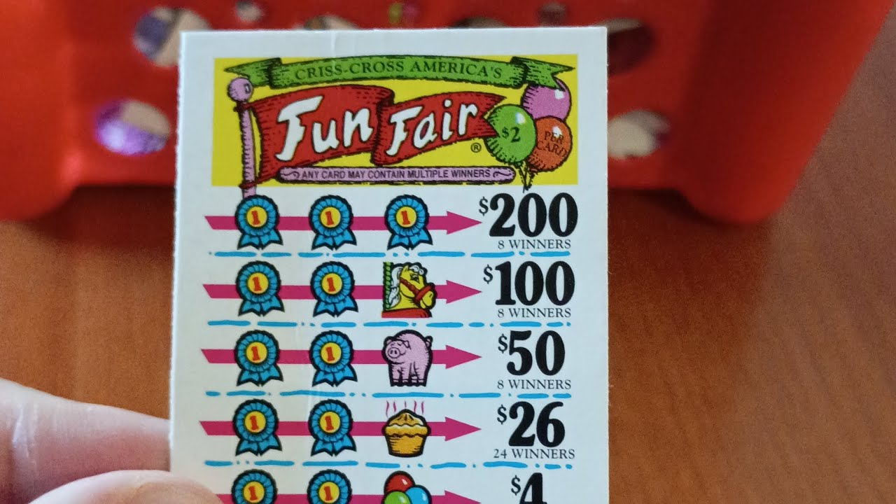 #pulltabs #lotterywinner #asmr.  What can Win at the Fair!💰