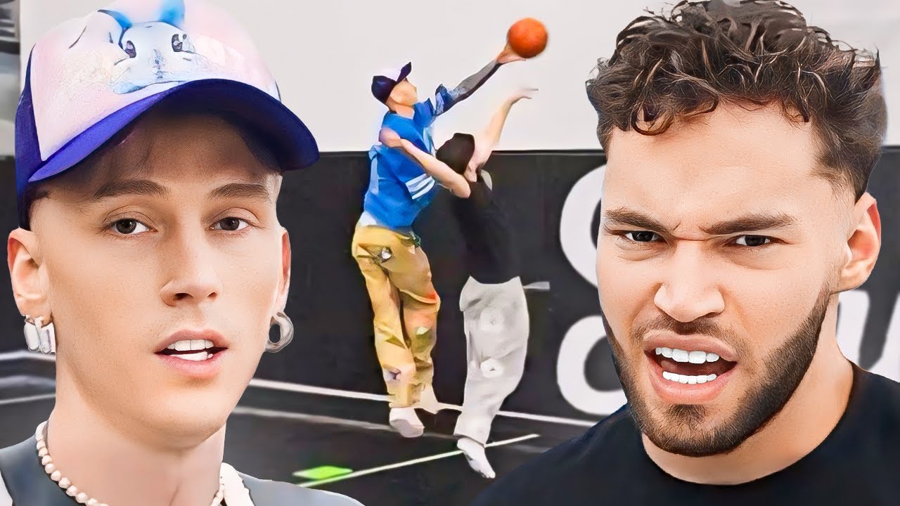 Адин Росс против MGK 1v1 Баскетбол $10,000