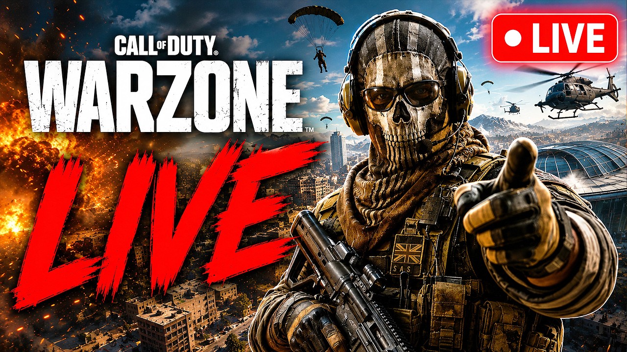 🔴WARZONE LIVE! - SEASON 5 UPDATE - MW4 LOADING...