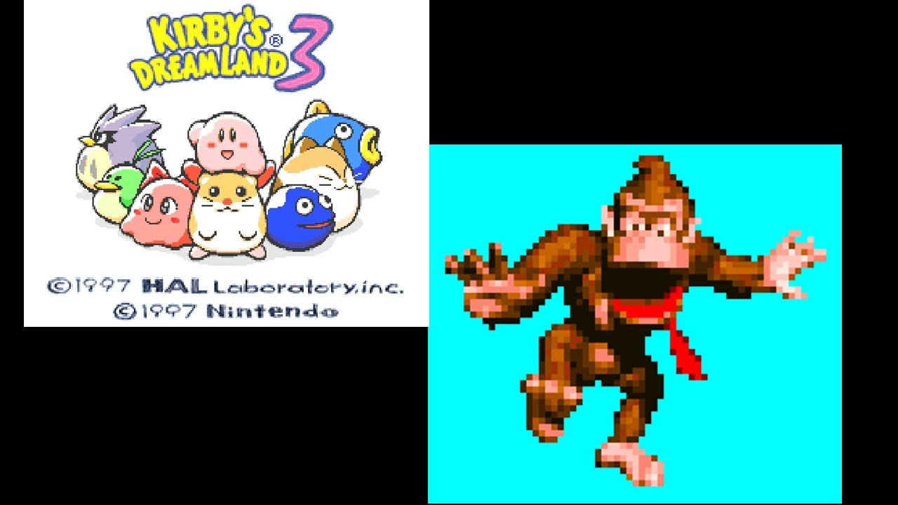 SAF ROL --------- KIRBY DEAM LAMD 3 ---------- DOKEY KOG SODFOT