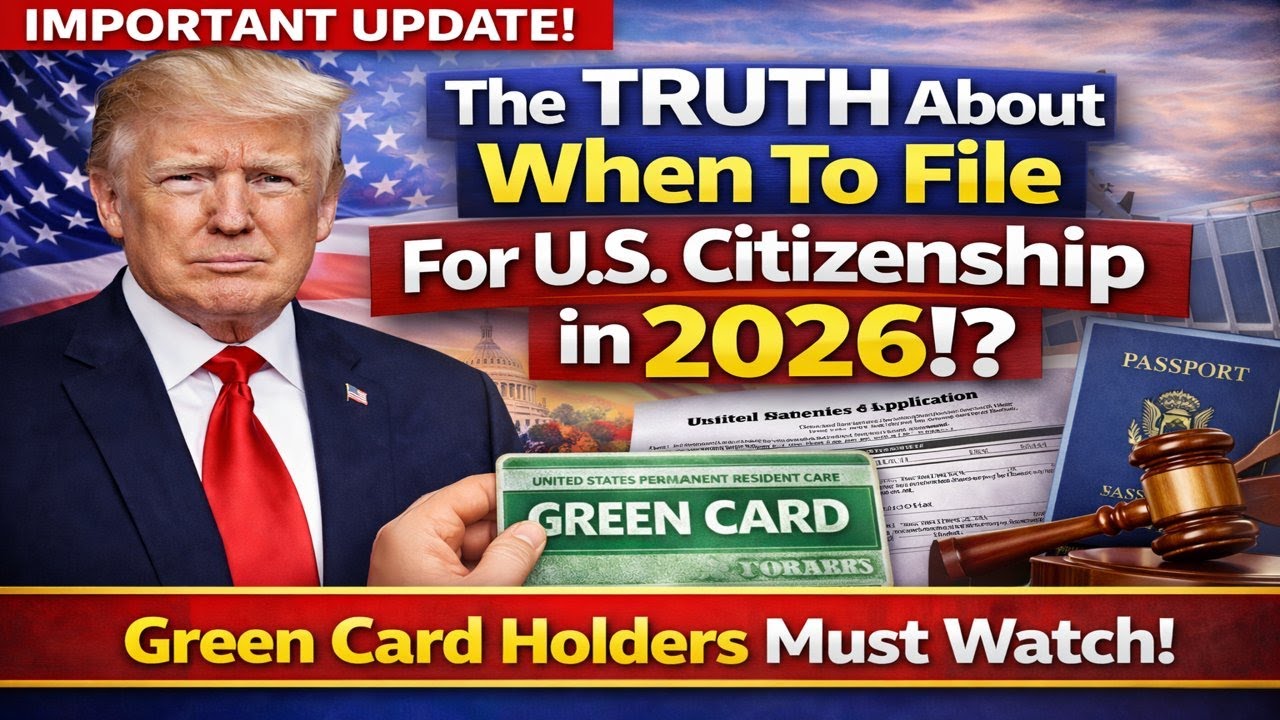 🚨 IMPORTANT USCIS TIMING ALERT— The TRUTH About When To File For U S  Citizenship in 2026!