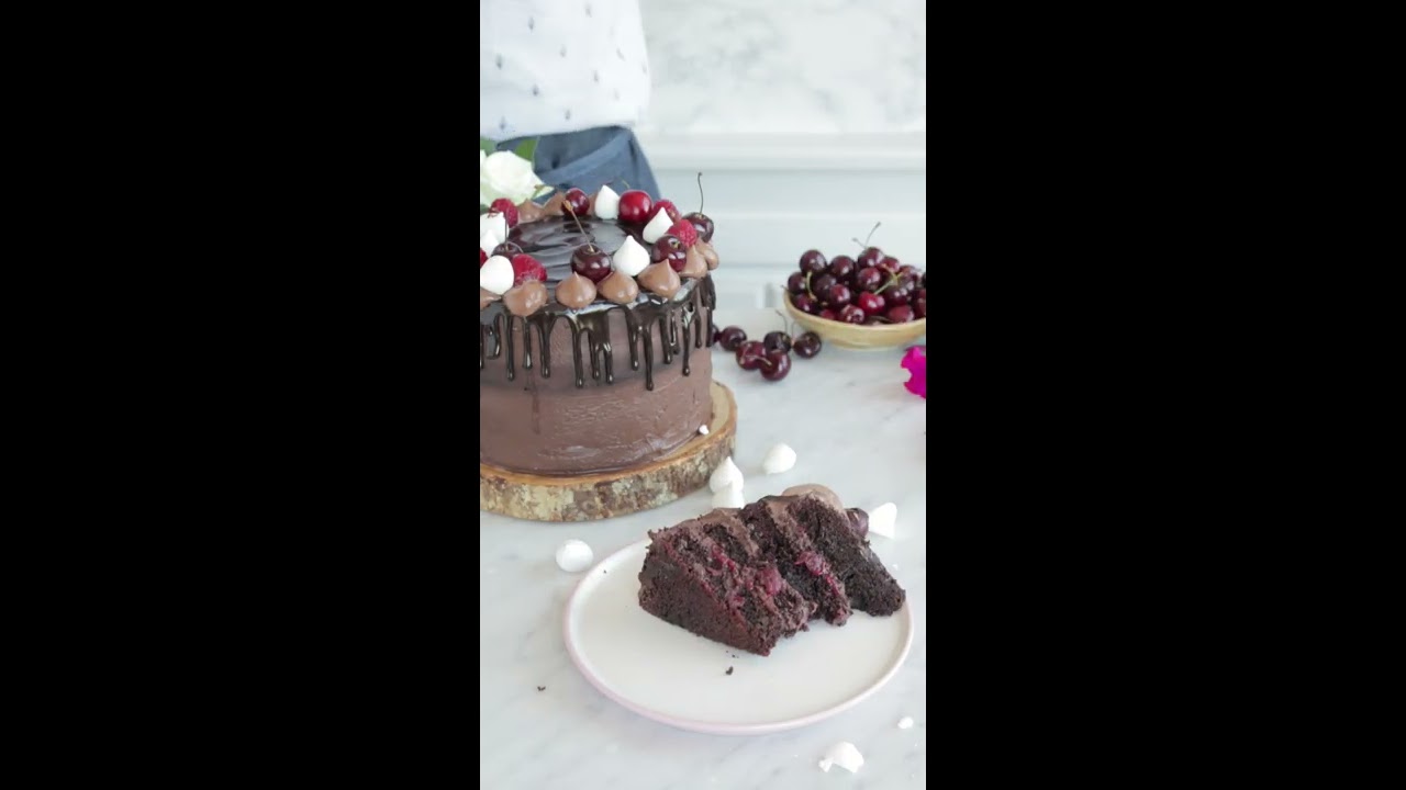 Le D&eacute;mentiel G&acirc;teau Chocolat Cerise