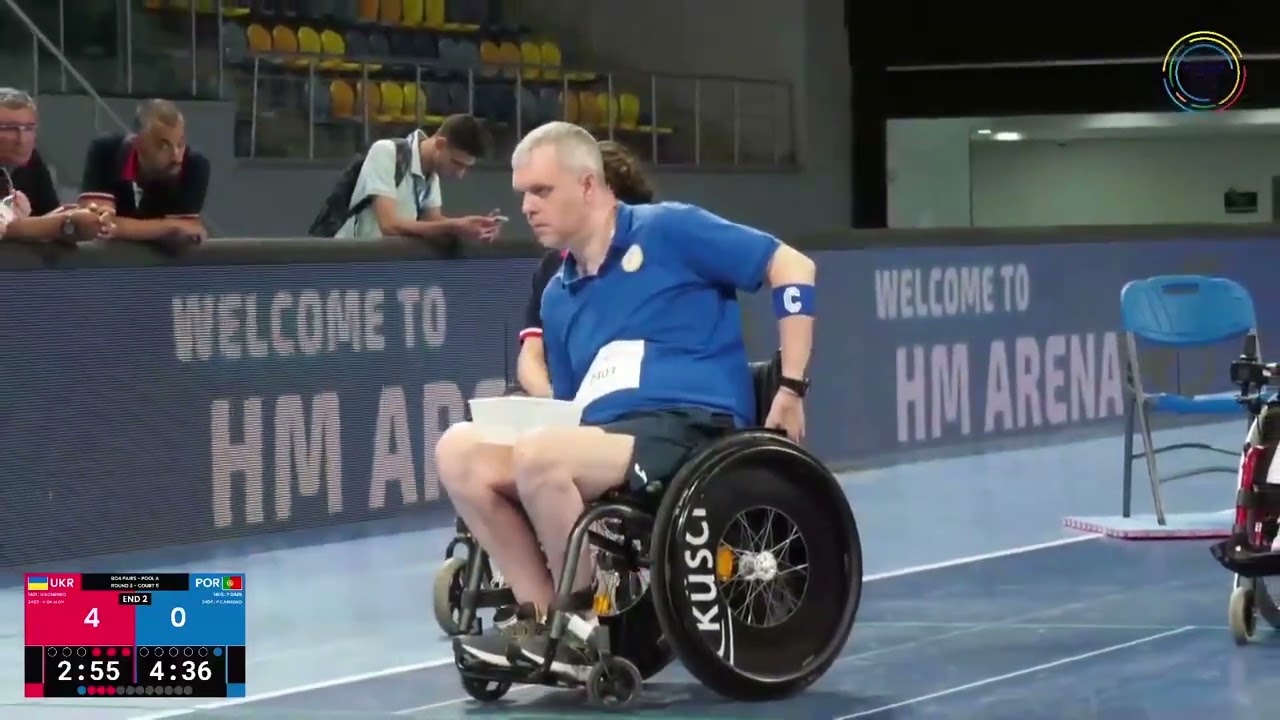 Cairo World Boccia Challenger 21.07.2024. UKRAINE vs PORTUGAL (BC4)