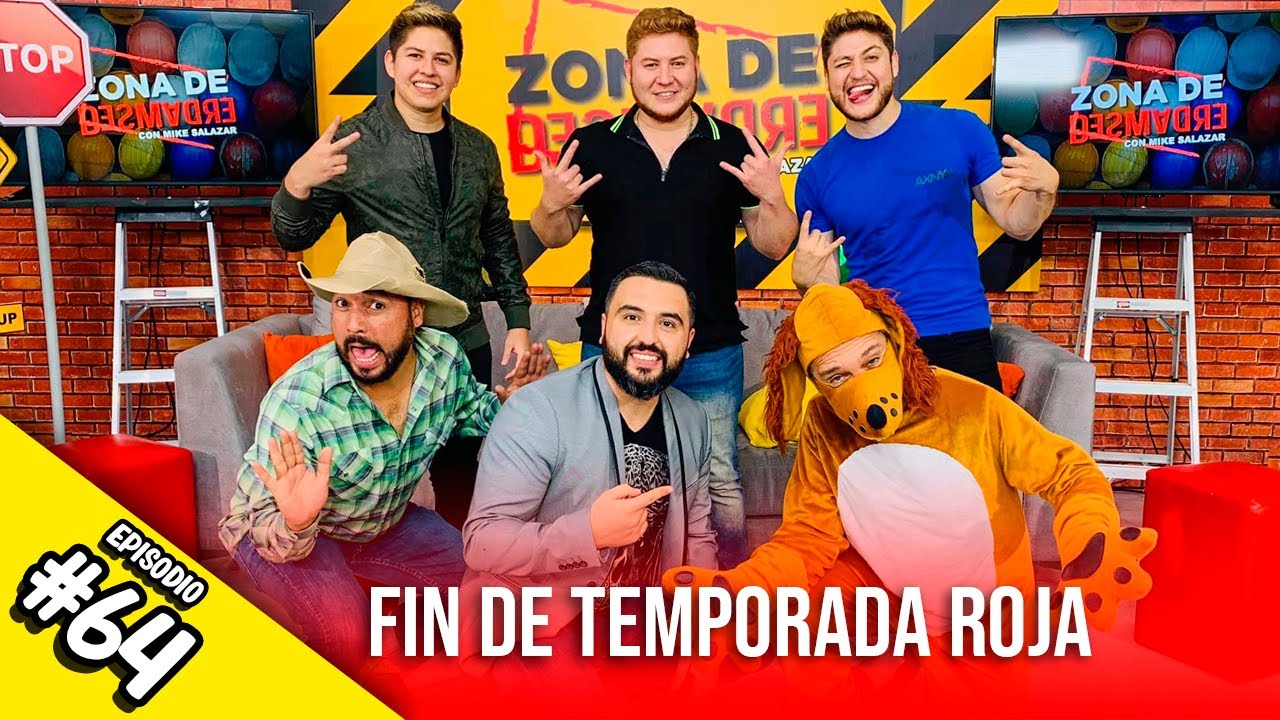 El Perro Guarumo, Tito El Ranchero y Mike Salazar en la Despedida de Los Rojos en Zona de Desmadre