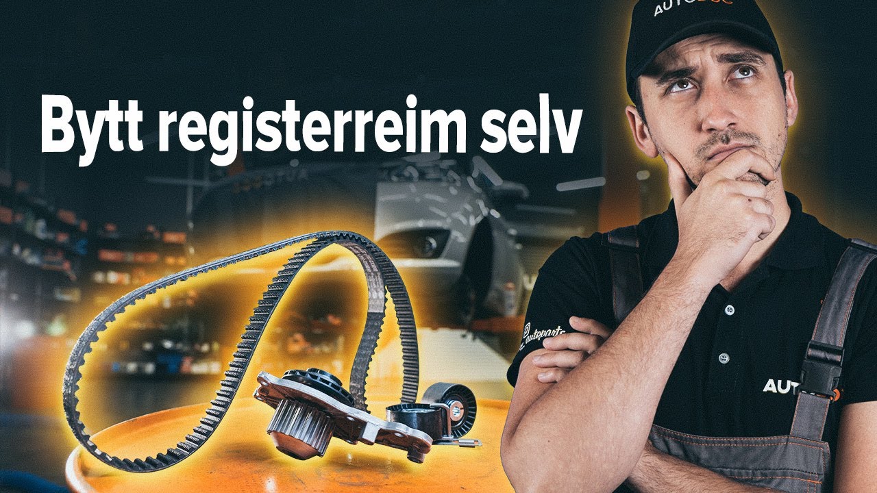 Hvordan bytte registerreimsett og vannpumpe der p&aring; FORD FIESTA JA8 [AUTODOC-VIDEOLEKSJONER]