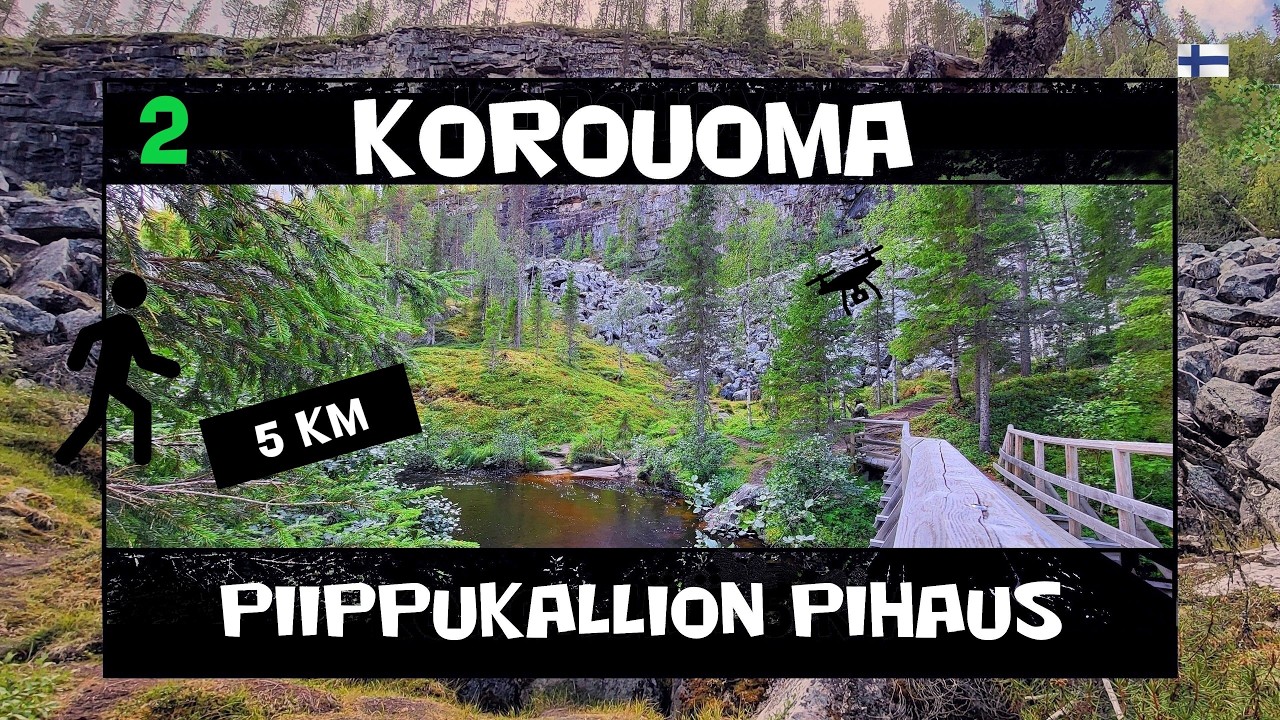 Korouoma - Posio / Piippukallion pihaus 5km