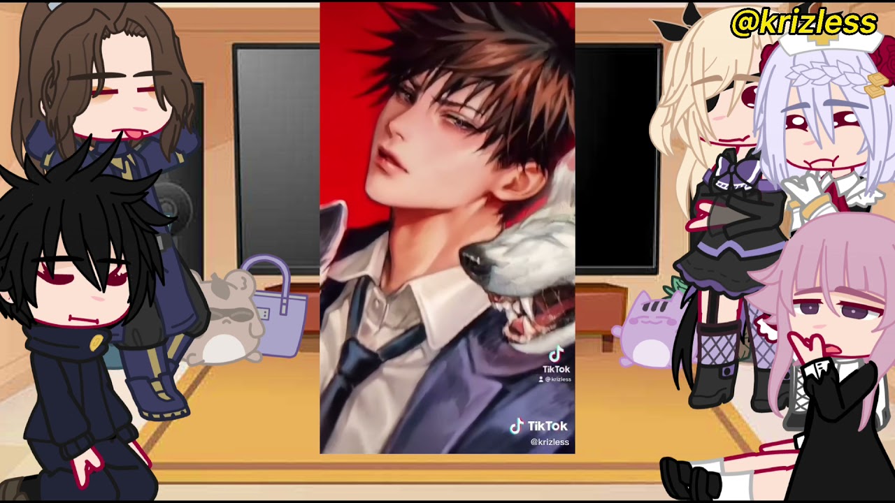 Anime Characters React | + Genshin Impact | Fushiguro Megumi | Jujutsu Kaisen | 1/5 | Fw