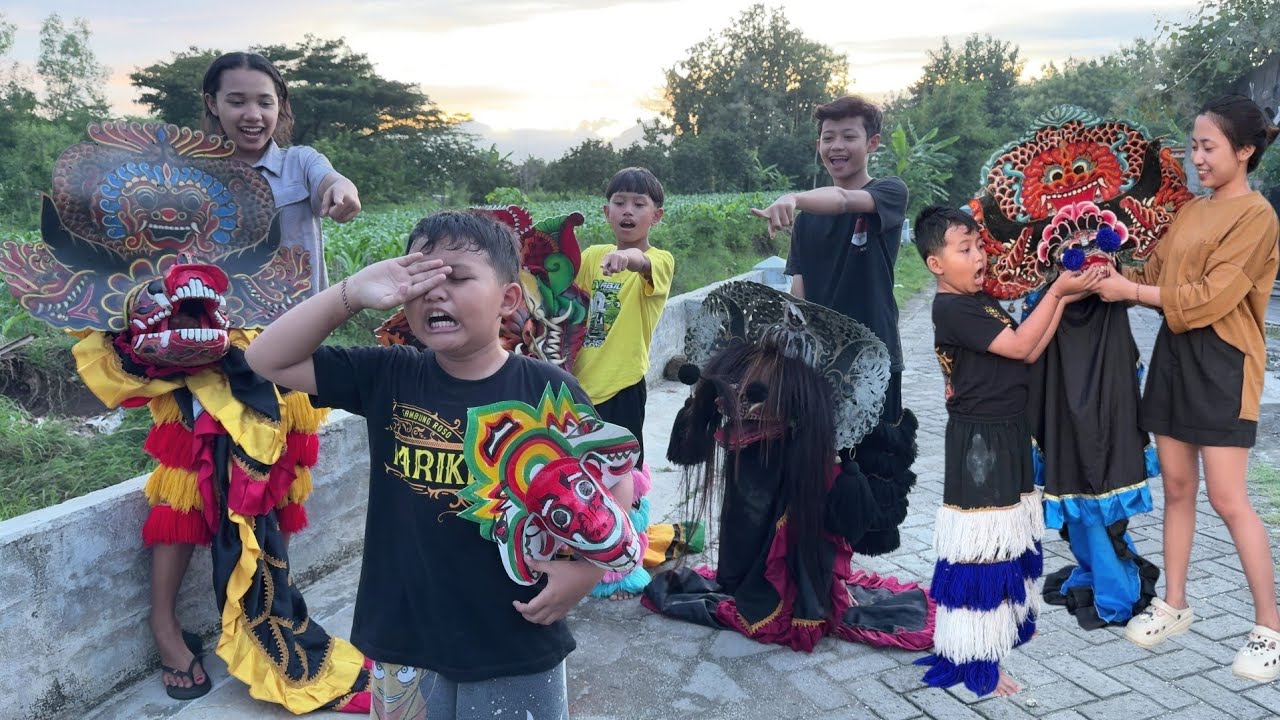 film pendek | VICHO DI EJEK 2 KARNA MEMBAWA BARONGAN KECIL // VICHO DAPAT HADIAH BARONGAN