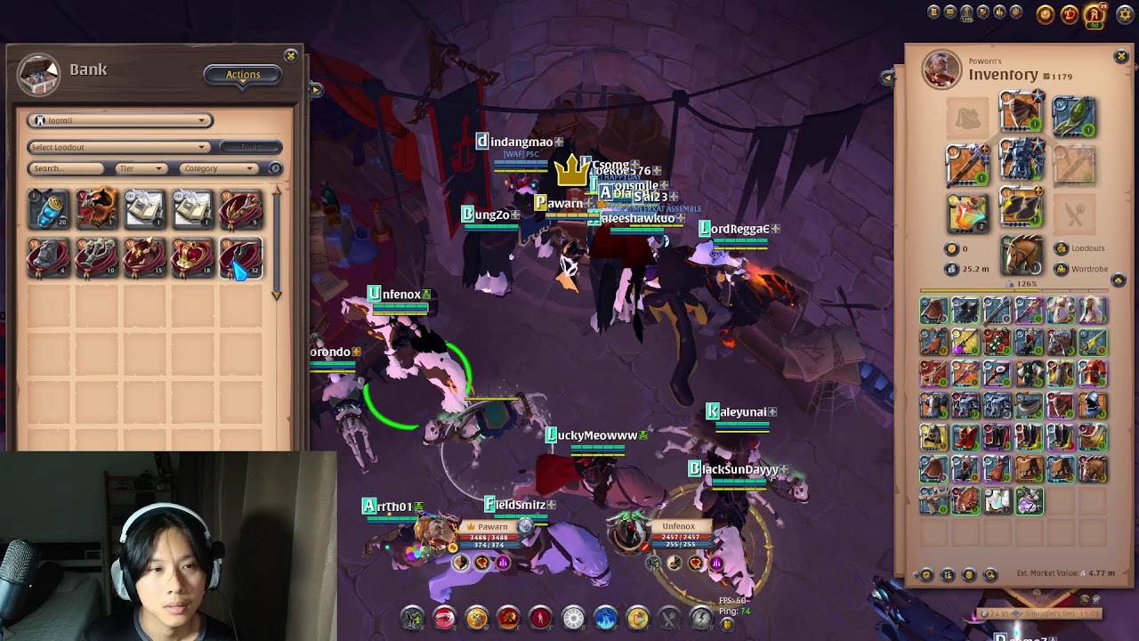 #01 Pawarn Live | Albion Online ไทย 🔥มาเล่นกันเถอะ Black Zone | 1080P