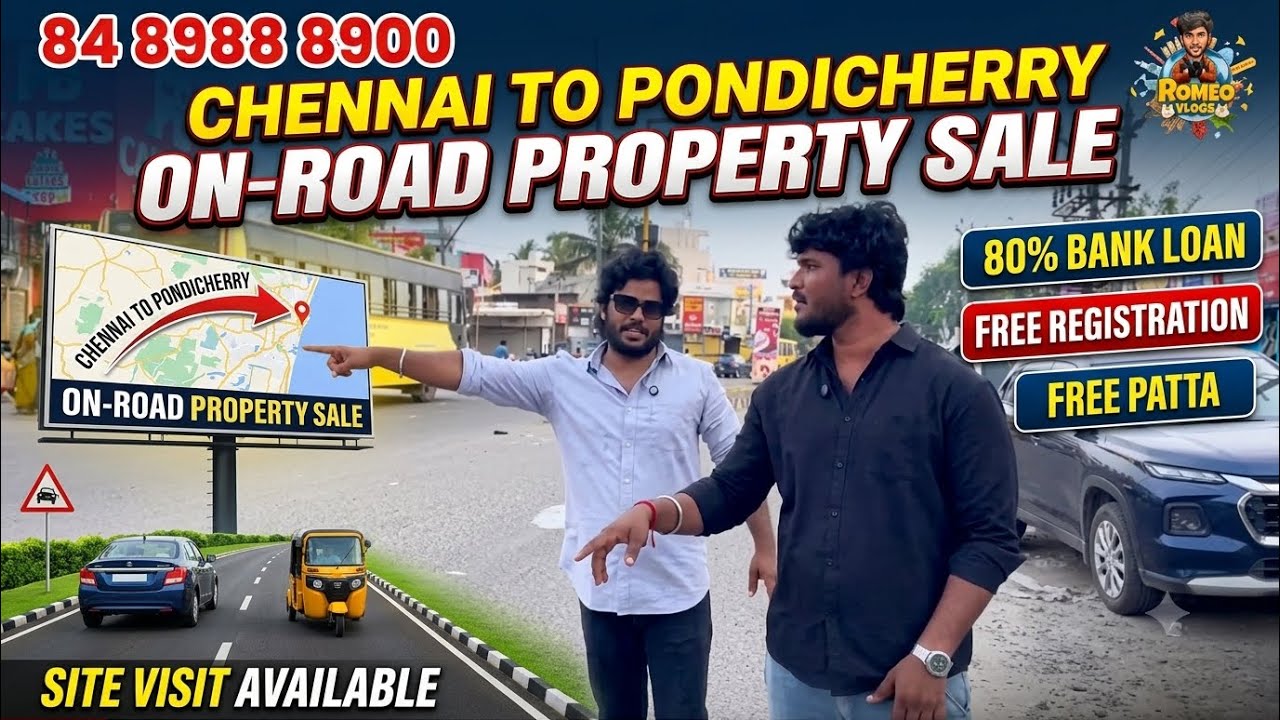 🚀🔥🔥 இப்படி ஒரு LOCATION-ல இவ்வளவு LOW PRICE-க்கு LAND? 🤯 நம்பவே முடியாது! 😱🏡 | Romeo Vlogs