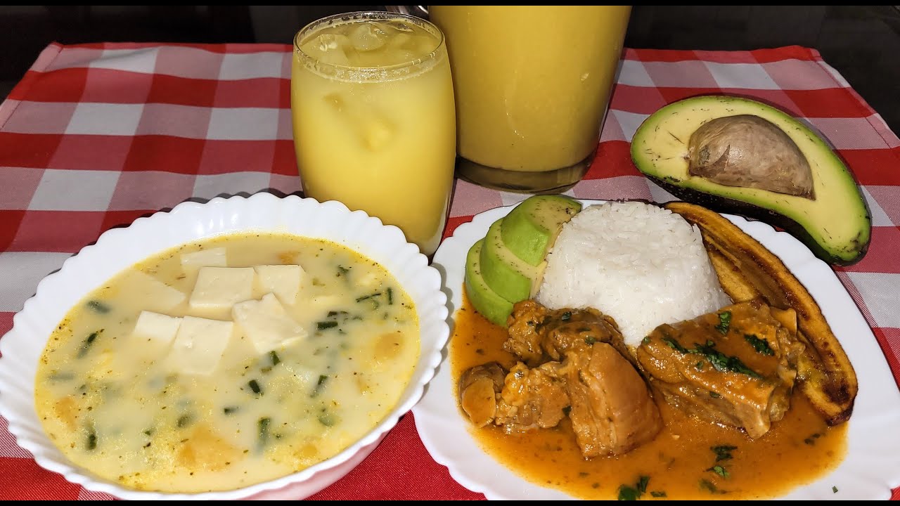 ♨️ALMUERZO 🇪🇨COMPLETO SOPA DE VERDURAS, SECO DE CHANCHO, QUAKER CRUDO CON MARACUYÁ