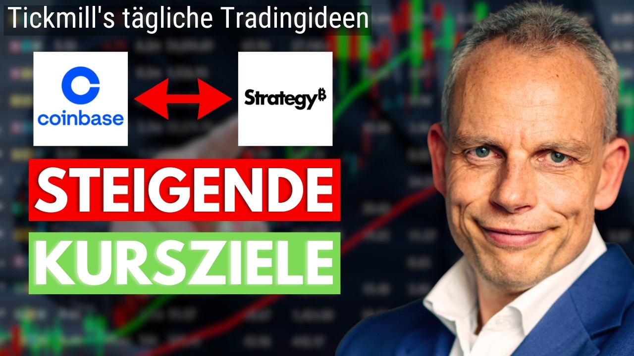 Bitcoin explodiert und befeuert Strategy & Coinbase