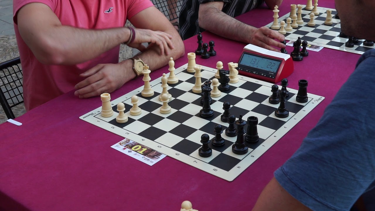 Campeonato de España de blitz 2019 (2): García Salamero (2168) - GM Ibarra (2596)