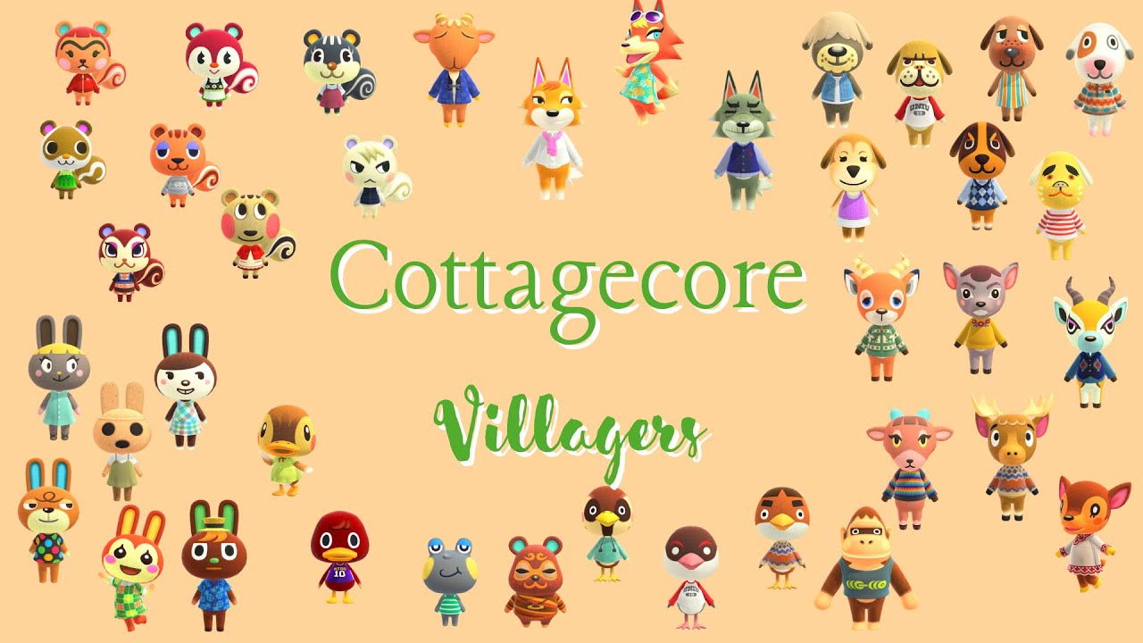 Villagers for your Cottagecore Island! Animal Crossing: New Horizons