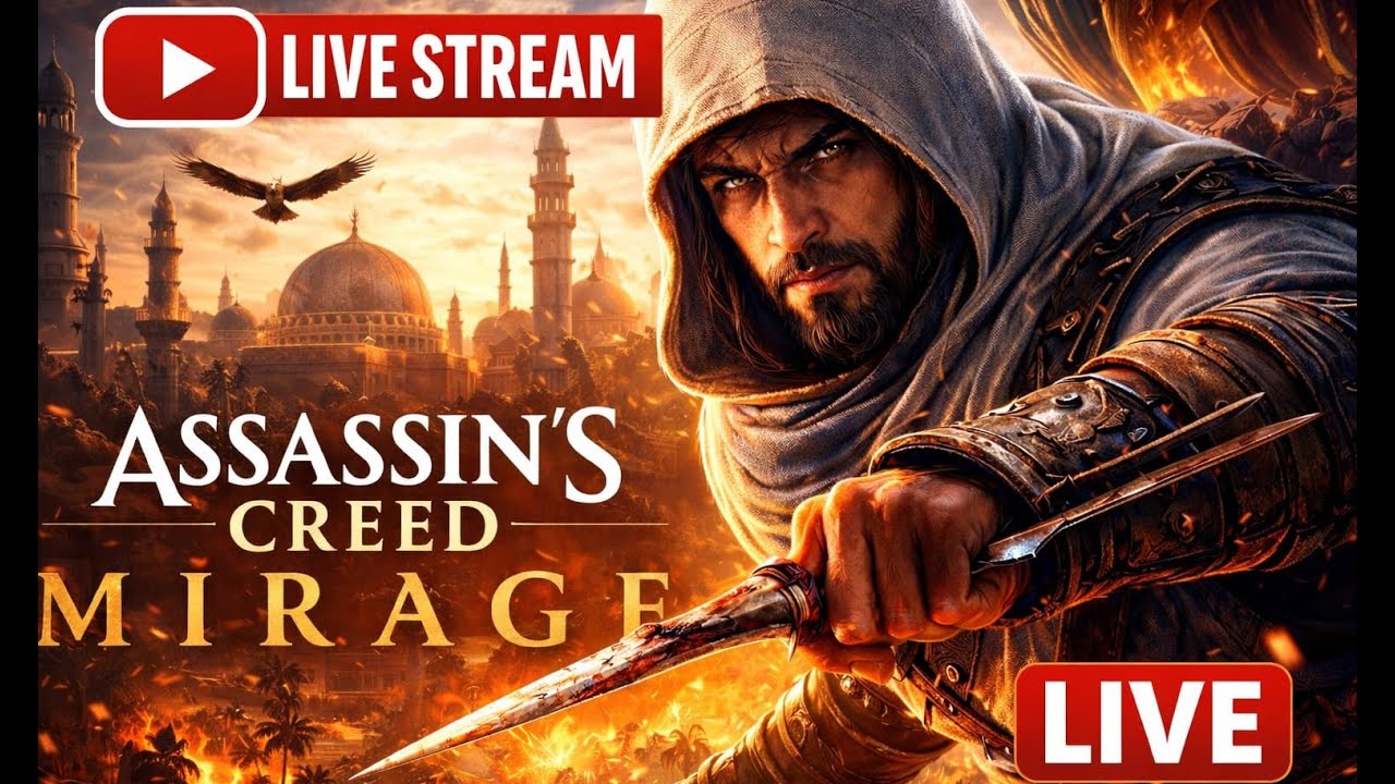 Assassin’s Creed Mirage Live Gameplay | Story Mode Walkthrough