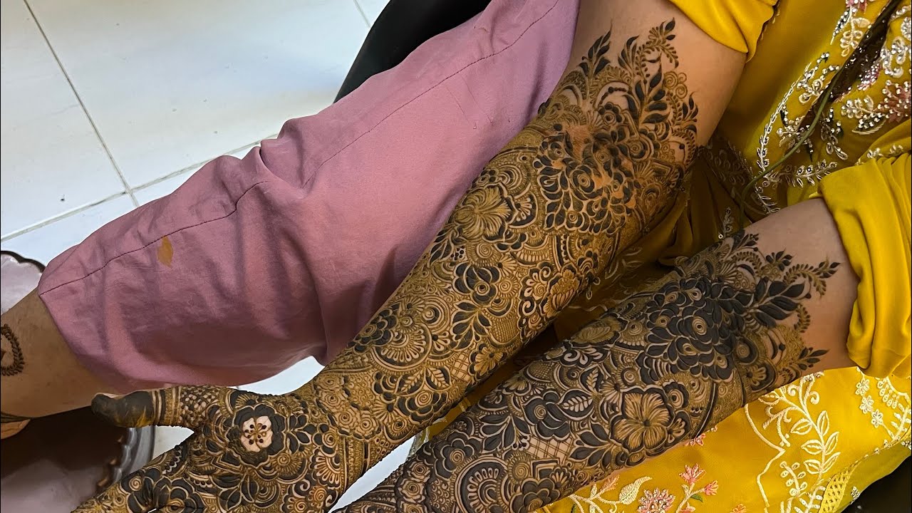 Armana bridal designs step-by-step #mehndi #hennaart #mehendiclasses 