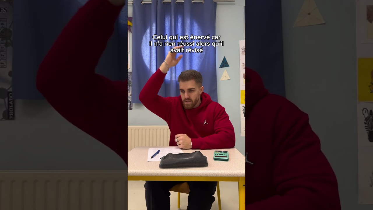 Les &eacute;l&egrave;ves quand ils rendent leur copie ! #college #eleve #eleves #fun #humour #prof #lycee #maths