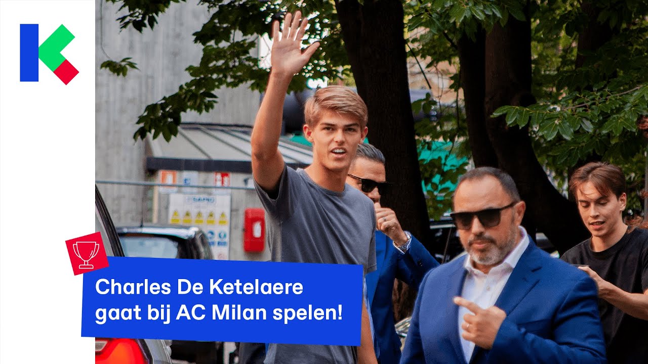Charles De Ketelaere verlaat Club Brugge en gaat voor AC Milan voetballen