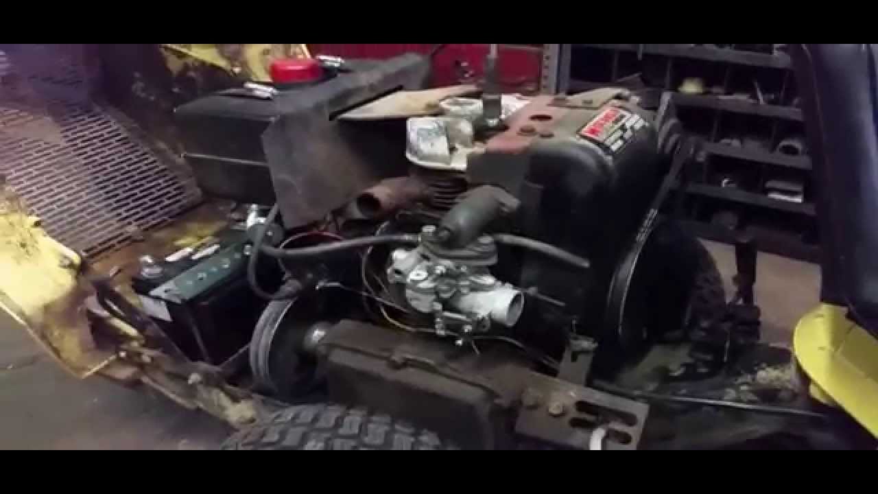 1968 Bolens EK-10 with Wisconsin TRA-10D - Zenith Carburetor Problem