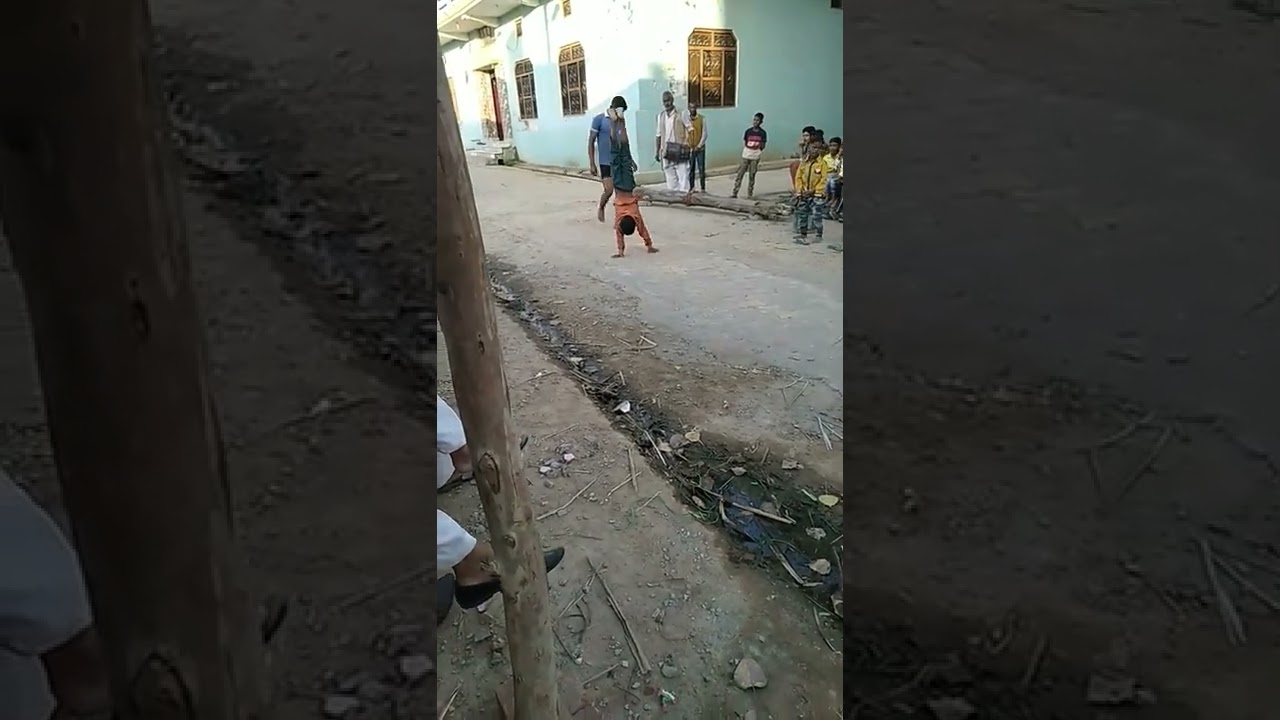 Challenge Walking with hands 