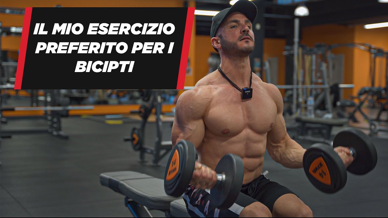 Il mio esercizio PREFERITO per allenare i BICIPITI