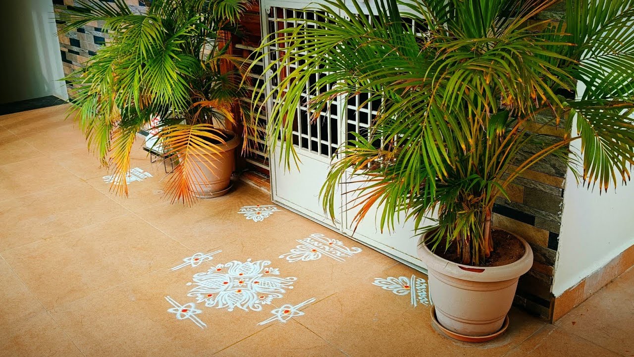 Simple rangoli design #youtubevideos #rangolidesigns #mugguludesigns #kolamdesigns #subscribe #vlog 