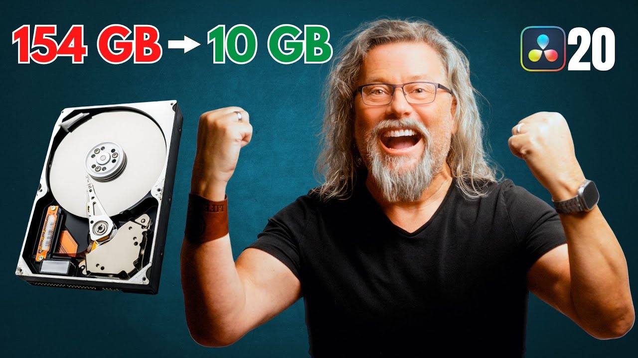 Rette deinen Speicherplatz! Media Management in Resolve 20 richtig gemacht - DaVinci Resolve 20