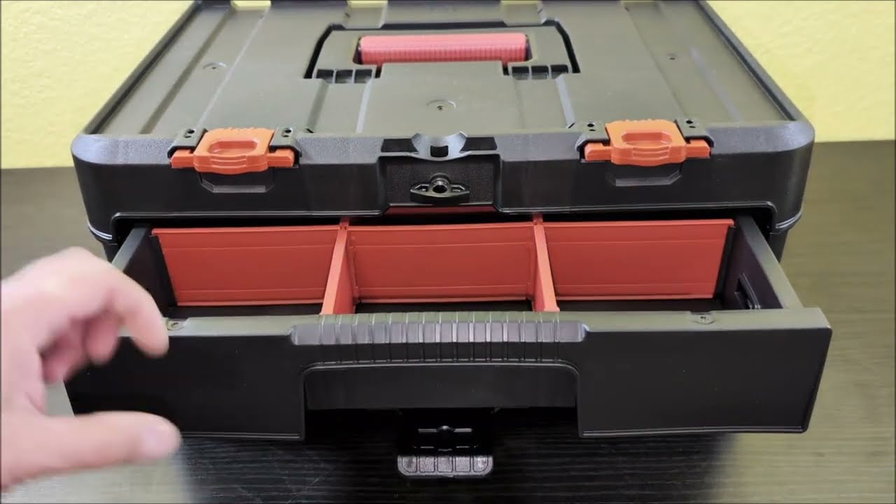 What You Should Know - Keter Stack-n-Roll Two Drawer Tool Box
