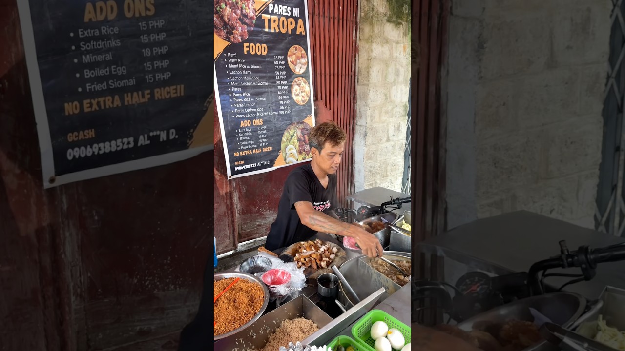The Best PARES in Tondo | Filipino Street Food 