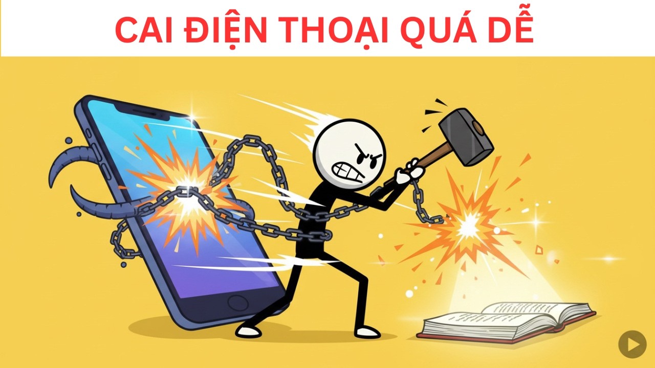 Cai Nghiện Dopamine: Cách Tôi Biến Việc Học Thành 