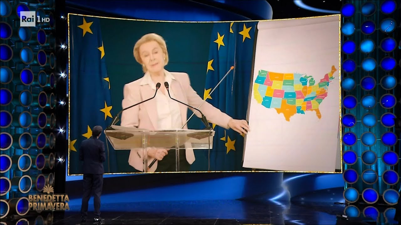 Mappa Europea di Ursula von der Leyen - Benedetta Primavera 10/03/2023