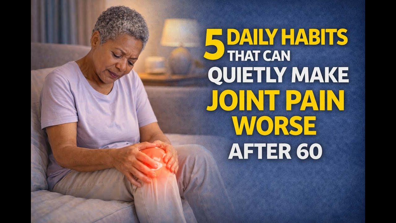 5 Everyday Habits That Can Quietly Make Joint Pain Worse After 60
