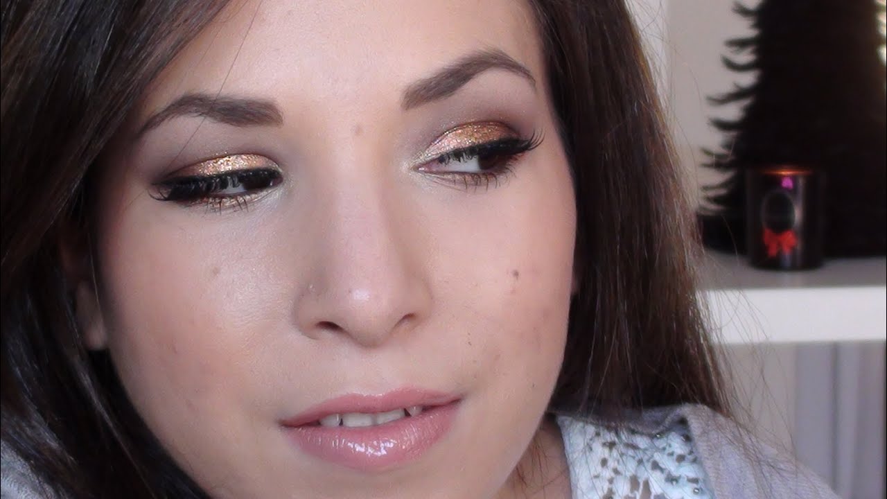 ♡ Maquillage de Fêtes : Bronze & Paillettes