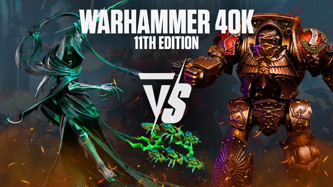 Necrons Vs Adeptus Custodes 11th Edition Warhammer 40K Battle Report