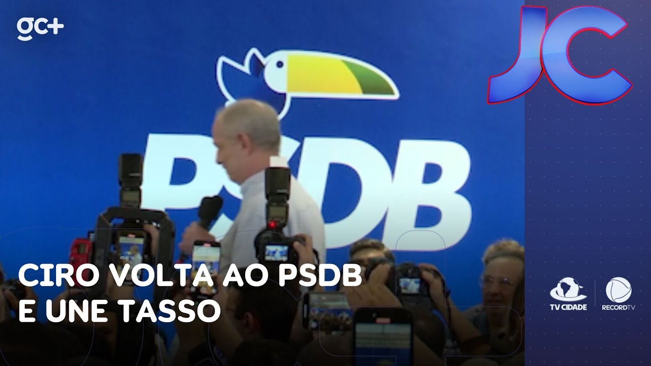 Ciro volta ao PSDB e une Tasso, Andr&eacute; e Capit&atilde;o Wagner em alian&ccedil;a de oposi&ccedil;&atilde;o | Jornal da Cidade