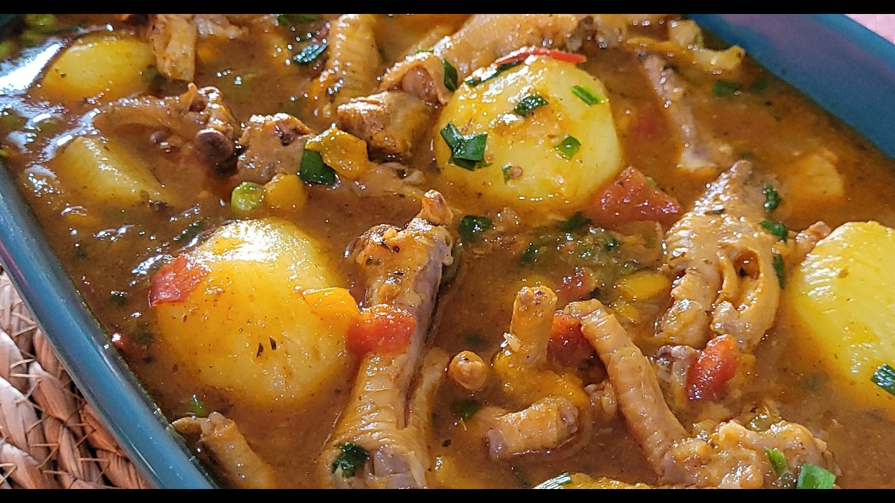PÉ DE FRANGO COM BATATAS NA PANELA DE PRESSÃO!! RICO EM COLÁGENO IGUARIA MINEIRA DELICIOSA!!!