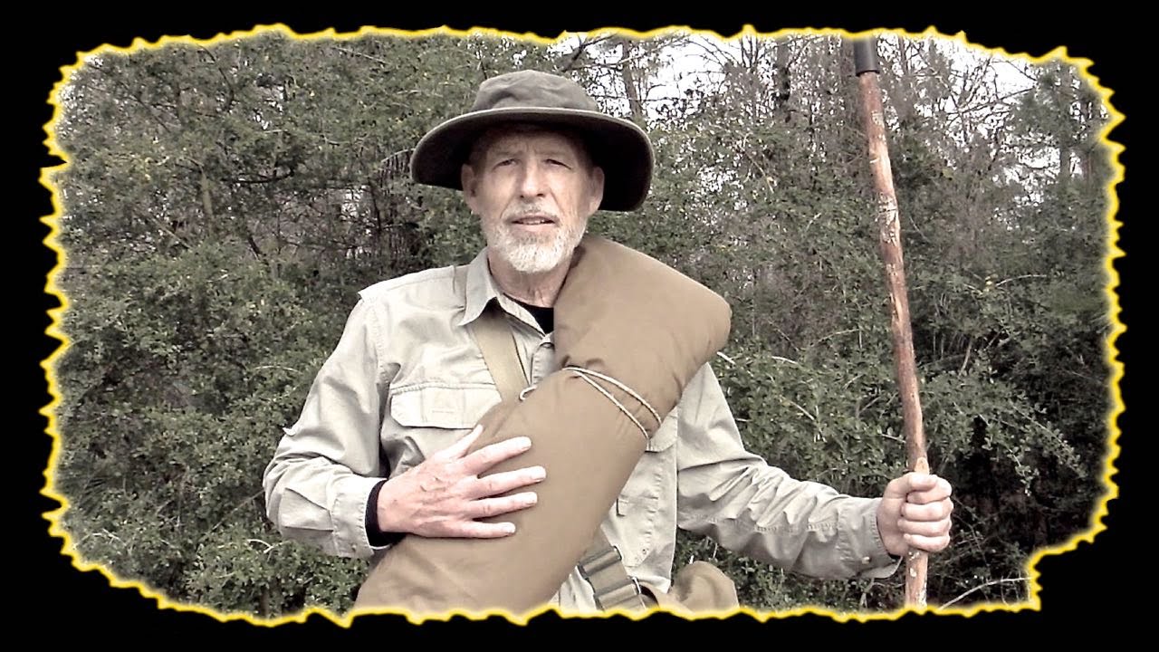 1800s Bedroll Camping, Bake English Muffins over a Campfire