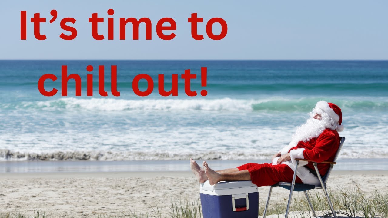 It's time to chill out!