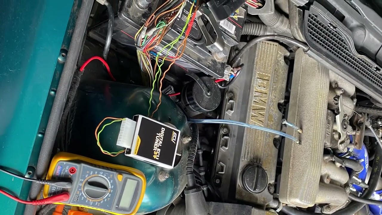 BMW e36 316i kompresor eaton m45 ecumaster det3 part 1.
