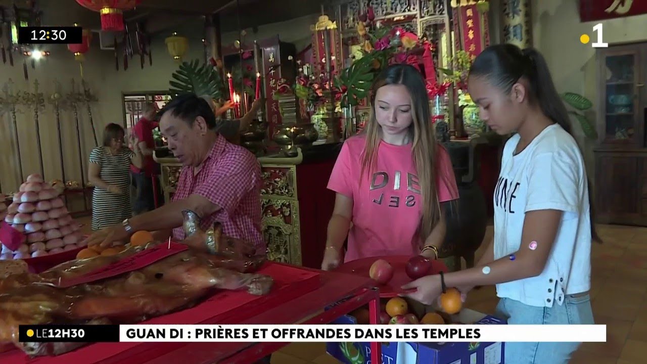 La communauté chinoise de La Réunion célèbre Guan Di