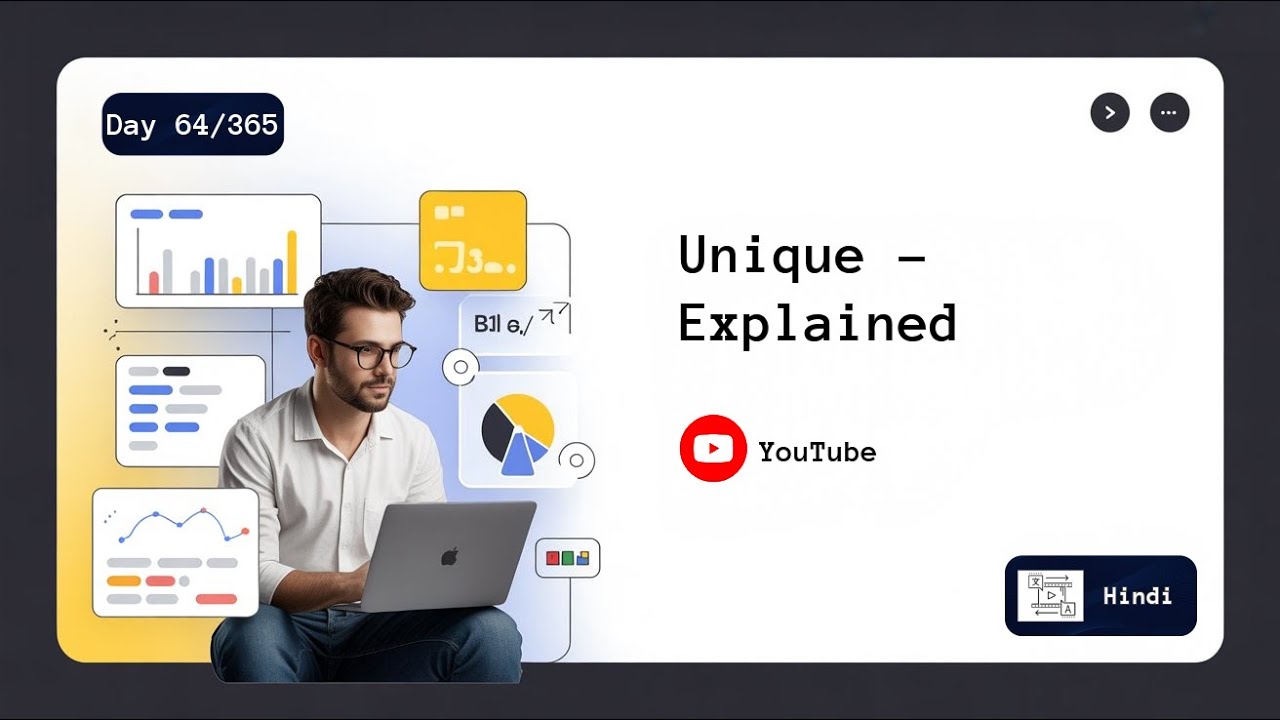 День 64/365 | Уникальное - объяснение | Хинди