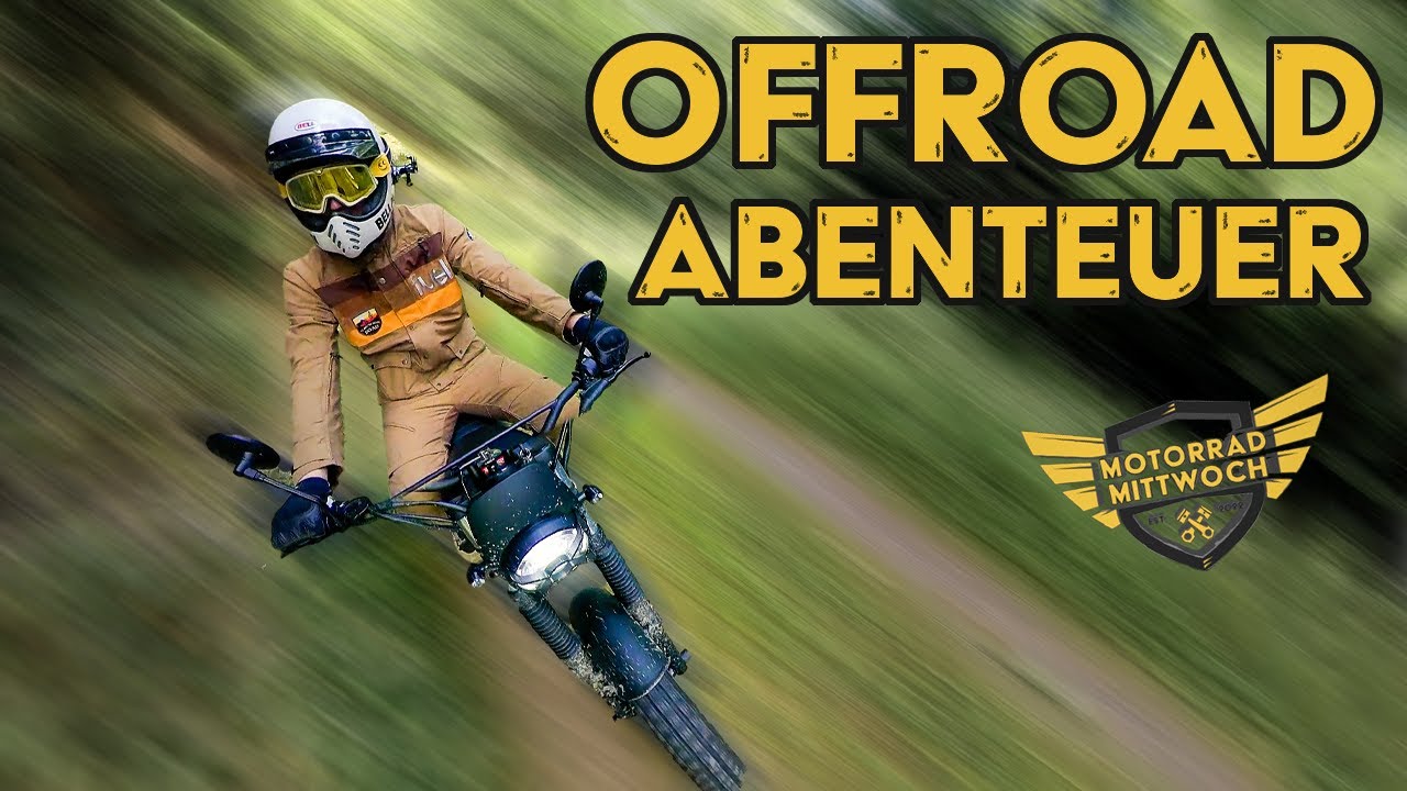 Mit der Brixton Felsberg 125 durch den WALD (Offraod/ Enduro Test)
