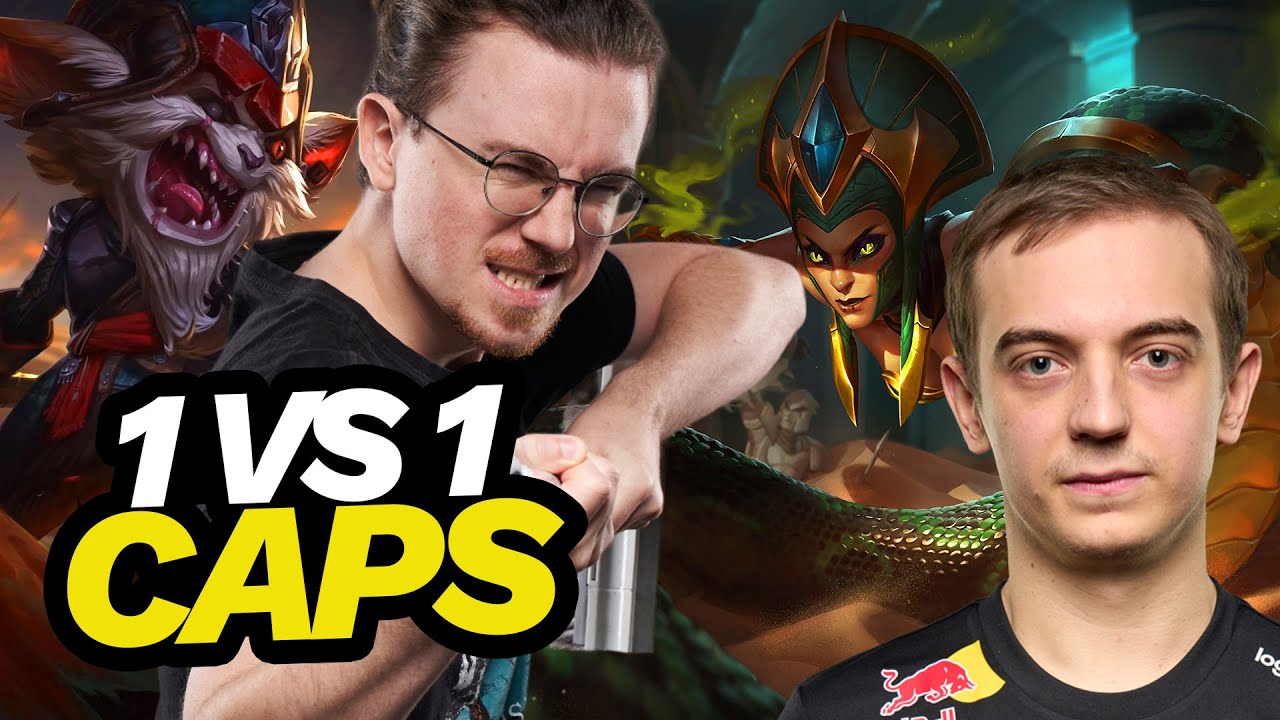 JE SUIS MID VS CAPS (1 vs 1 MIDLANE OMG)