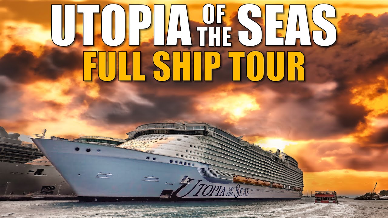 Utopia of the Seas Walking Tour – Visit the MUST-SEE Neighborhoods Onboard!