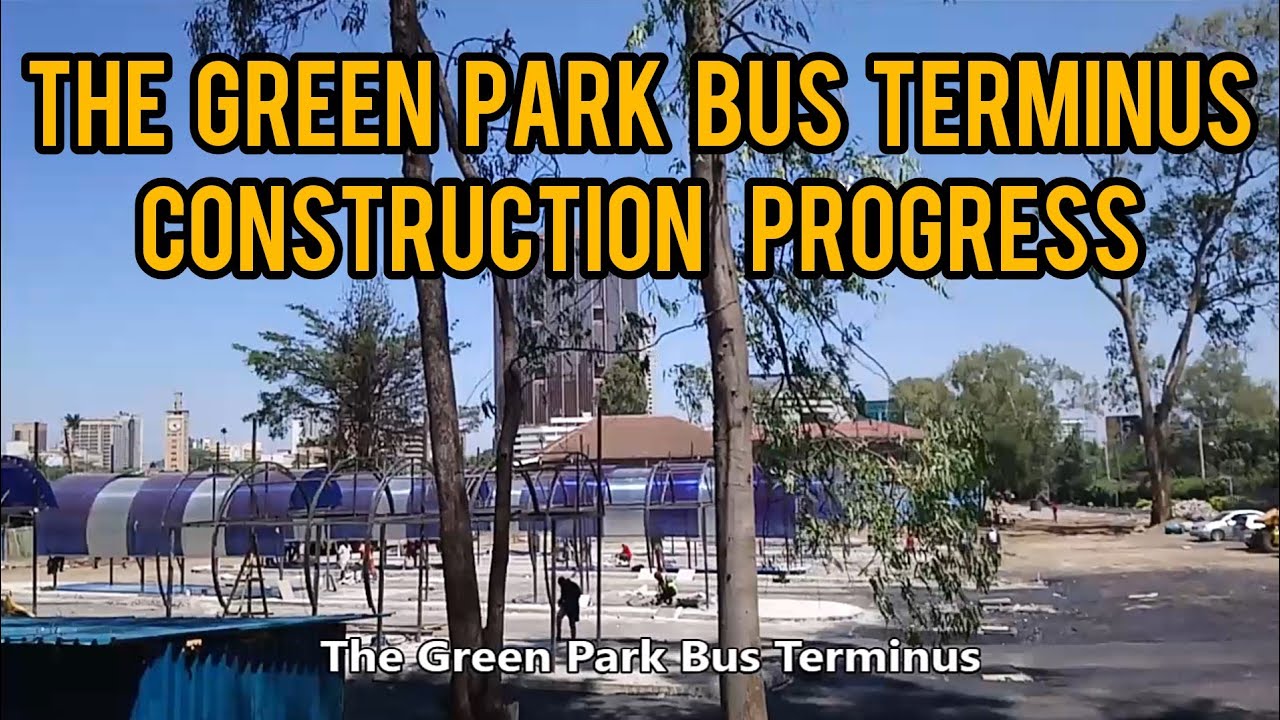 The Construction Progress Of The Green Park Bus Terminus