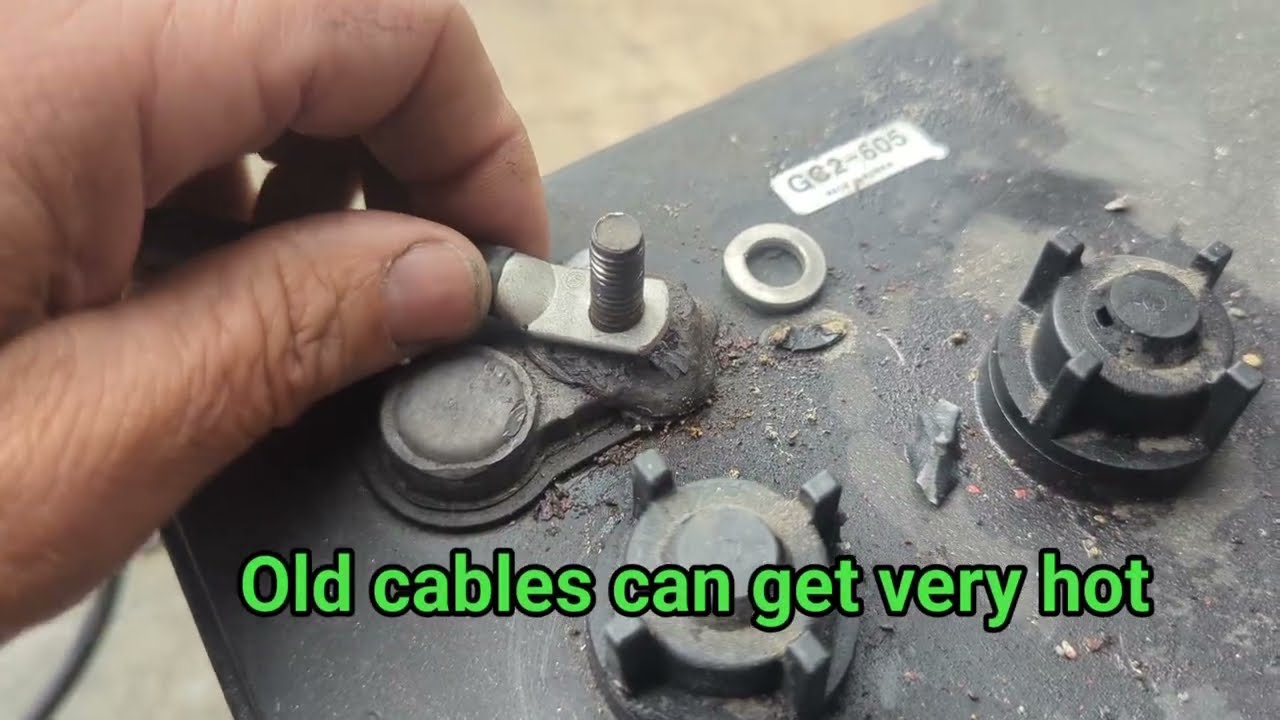 Golf Cart Battery Melted Terminals - Why Battery Terminal Melts