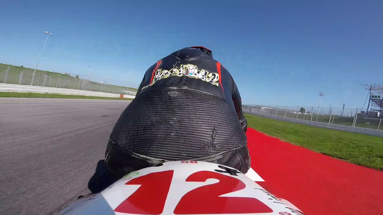 On board Misano world circuit 2017 honda cbr 600 rr       1.48.7